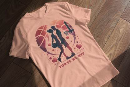 Basketball Girl Player Gift, Basketball Valentine Tshirt for Basketball Lovers, You're my MVP