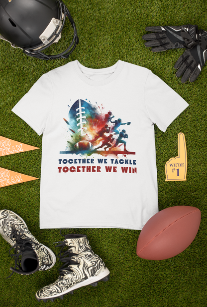 American Football Team Shirt Gift for Football Lovers, Football Player T-Shirt for Coach