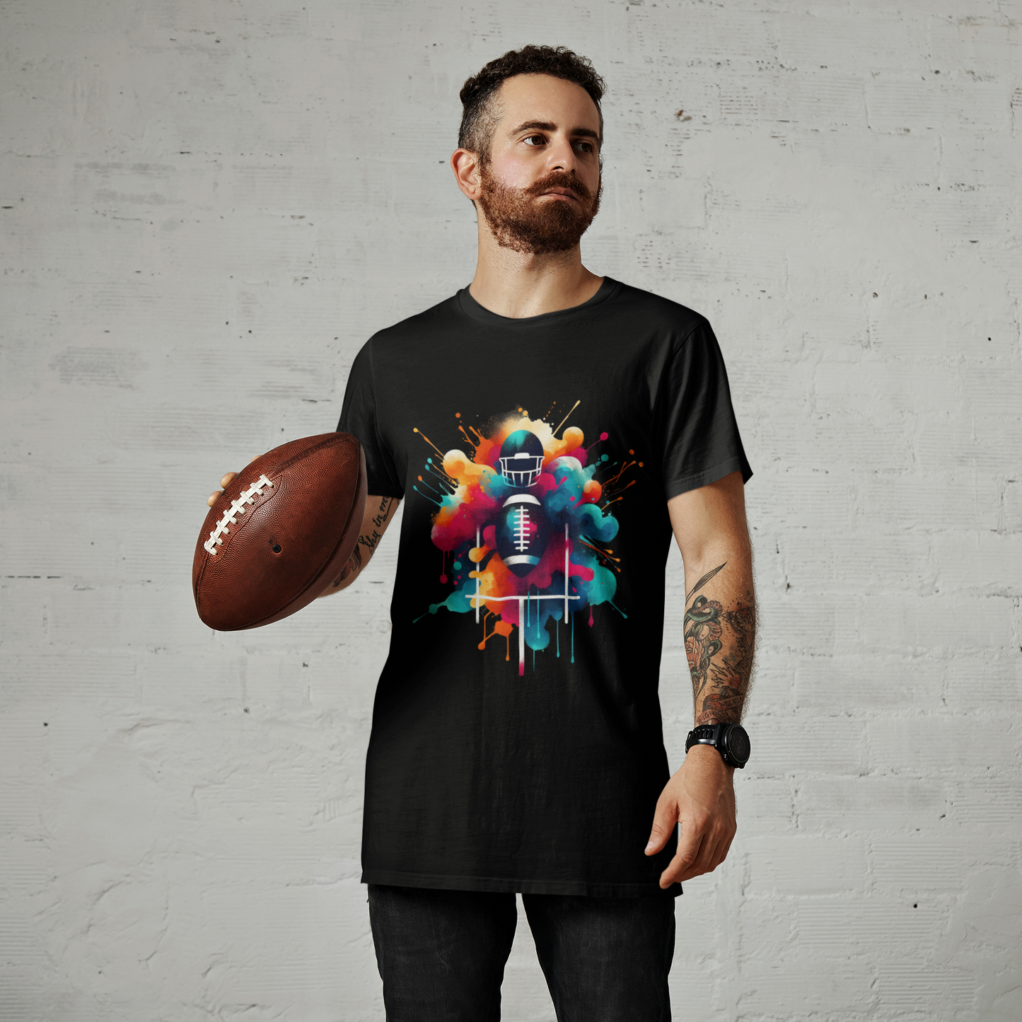 American Football Shirt Gift for Football Lovers, Football Player T-Shirt for Coach